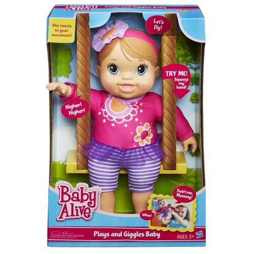 Baby alive plays - baby, giggles