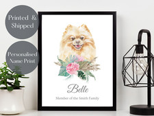Personalised Pomeranian Art