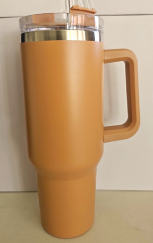 Tan insulated tumbler - insulated,