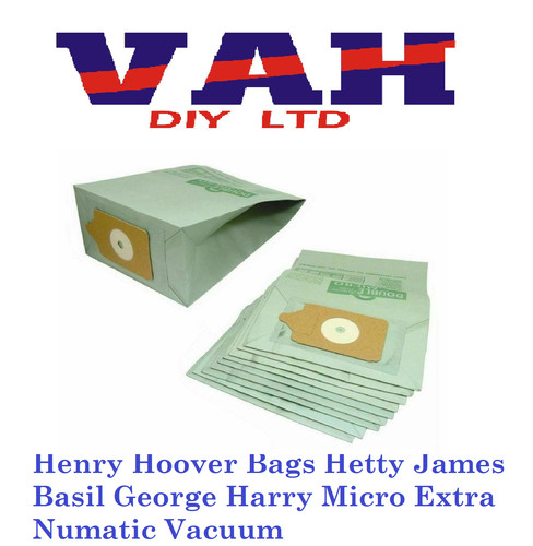 Henry hoover bags hetty - henry, james