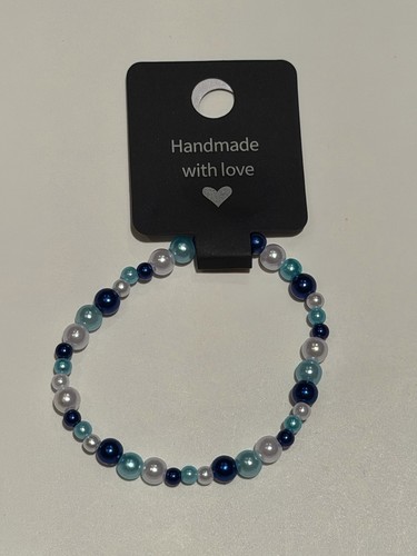 Blue and white pearl - pearl, style