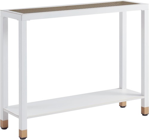 Glass entryway table with - glass,