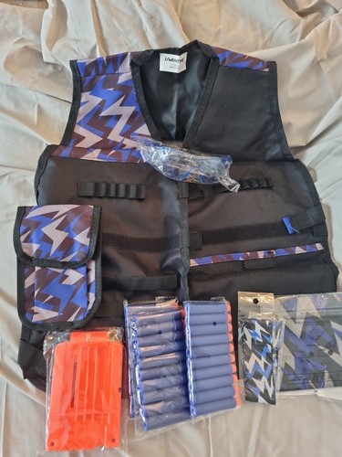 Kids tactical vest nerf style - kids,