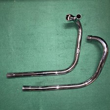Triumph 650 Exhaust Pipes 1969