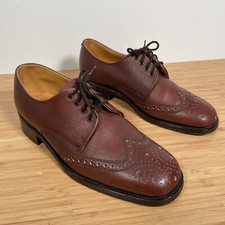 John White Brown Leather