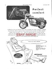 1959 Advert for Motokov JAWA/CZ Model Motorcycles Vintage Original Print Ad 730A