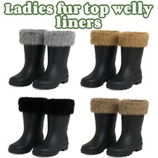 Women’s Wellington Boot Fur