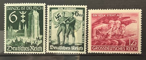 German stamps third reich mnh - stamps,