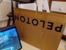 Peloton Screen Tablet. Walking