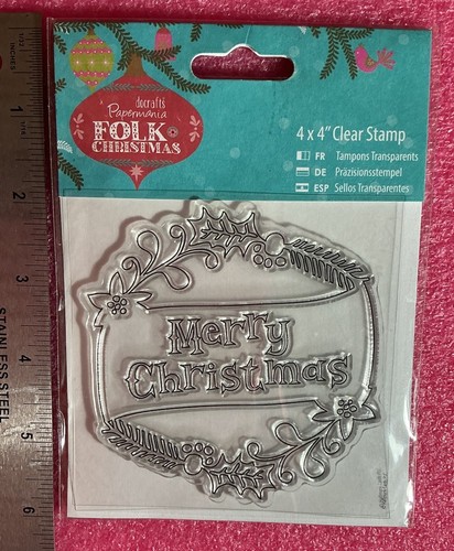 Papermania 4 clear - 4”,