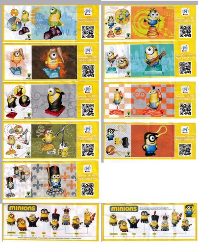 Minions kinder toys - minions,