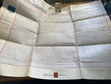 1877 Indenture b/w David Inns of Chislehurst & Sarah Bateman of St Mary Cray