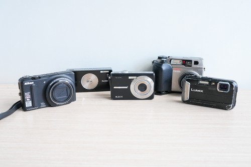 Digital camera job lot - 5x,