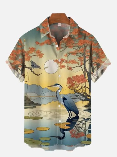 Mens dragon print shirt - mens,