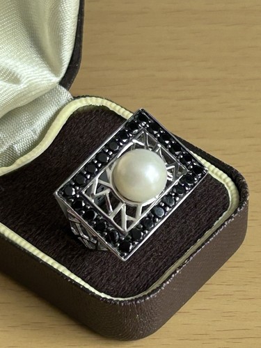 925 silver spinel pearl - ,