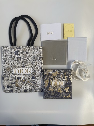 Dior gift bag box - gift, ribbon