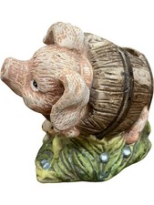 Ceramic Pig Ornament with