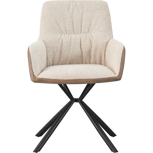 Dining chair pair brown c5 - chair,