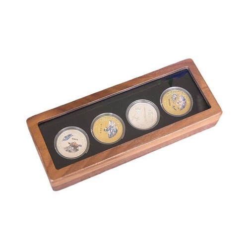 45mm wooden multi coin - 45mm,