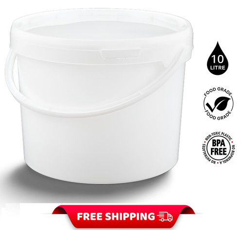 10l bucket storage container - bucket,
