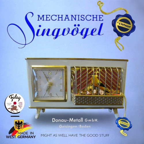 Antique vintage singing bird - antique,
