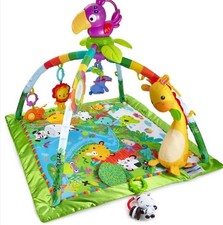 Bundle - Chicco Baby Bouncer, Fisher-Price Gym and Compact mobile 