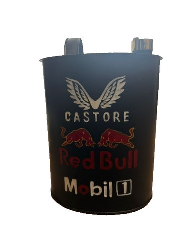 Decorative redbull oval - decorative,