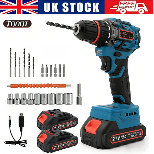 Battery 21v cordless drill - 21v,