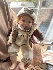 China porcelain doll - doll, old