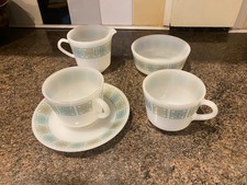 Rare Phoenix opalware milk