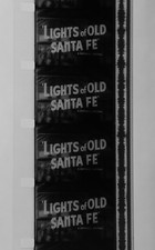 16mm Film – Movie Preview Trailer - Lights of Old Santa Fe 1944 Roy Rogers