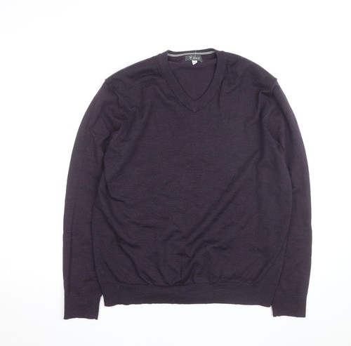Ibex men purple merino - men’s,