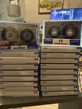 19 x Used TDK Blank Tapes