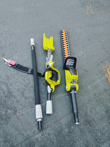 Ryobi pole hedge trimmer - pole,