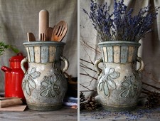 Hand Painted Ceramic Utensil