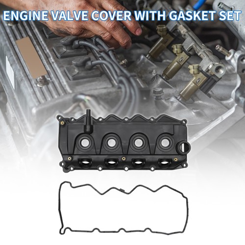Engine valve cover with gasket - cover,