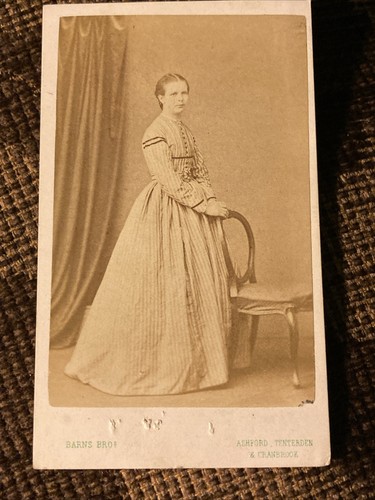 Victorian cdv photo woman - victorian,