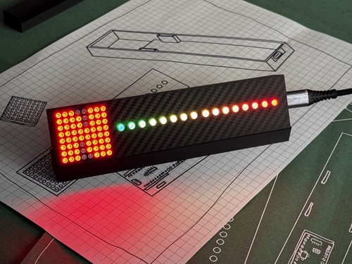 Rev gauge shift light - gauge,