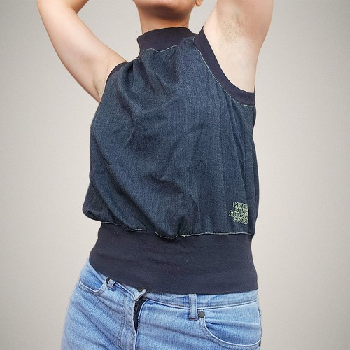 Cop copine grey strapless - cop, vest
