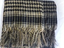 Checkered Palestine/Palestinian Scarf Men/Women Arab Shemagh Kafiya 
