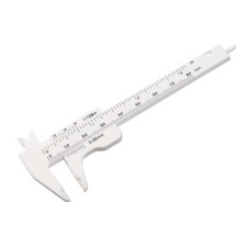 Vernier Caliper 80mm 3 Inch Metric Mini Double Scale Ruler Color Random