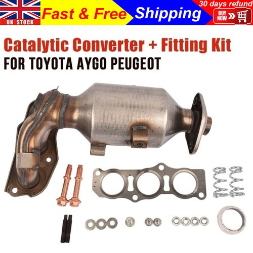 Exhaust catalytic converter - converter, &