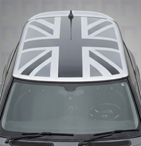 Monochrome union jack roof - union,