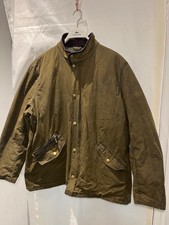 Barbour Prestbury Wax Jacket Coat Olive Green Field Chore Hunting Men's XXL