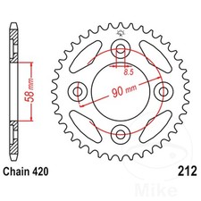 JT Rear Sprocket 35 Tooth 420