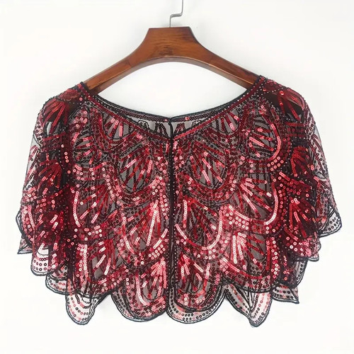 Women red sequin 1920s - women's,