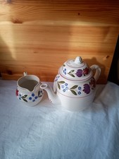 Old Colonial Tea Pot And Milk Jug