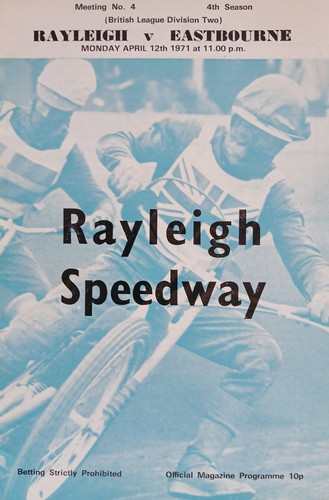 Rayleigh eastbourne speedway - v,
