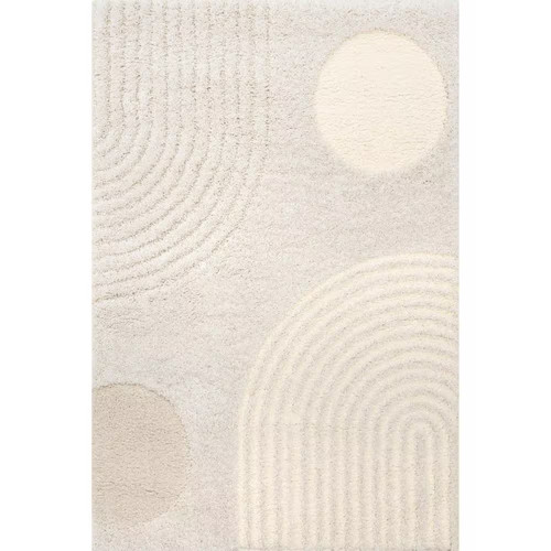 Gloria abstract shag beige - abstract, 9