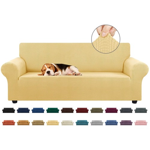 Pet friendly couch slipcover - friendly,